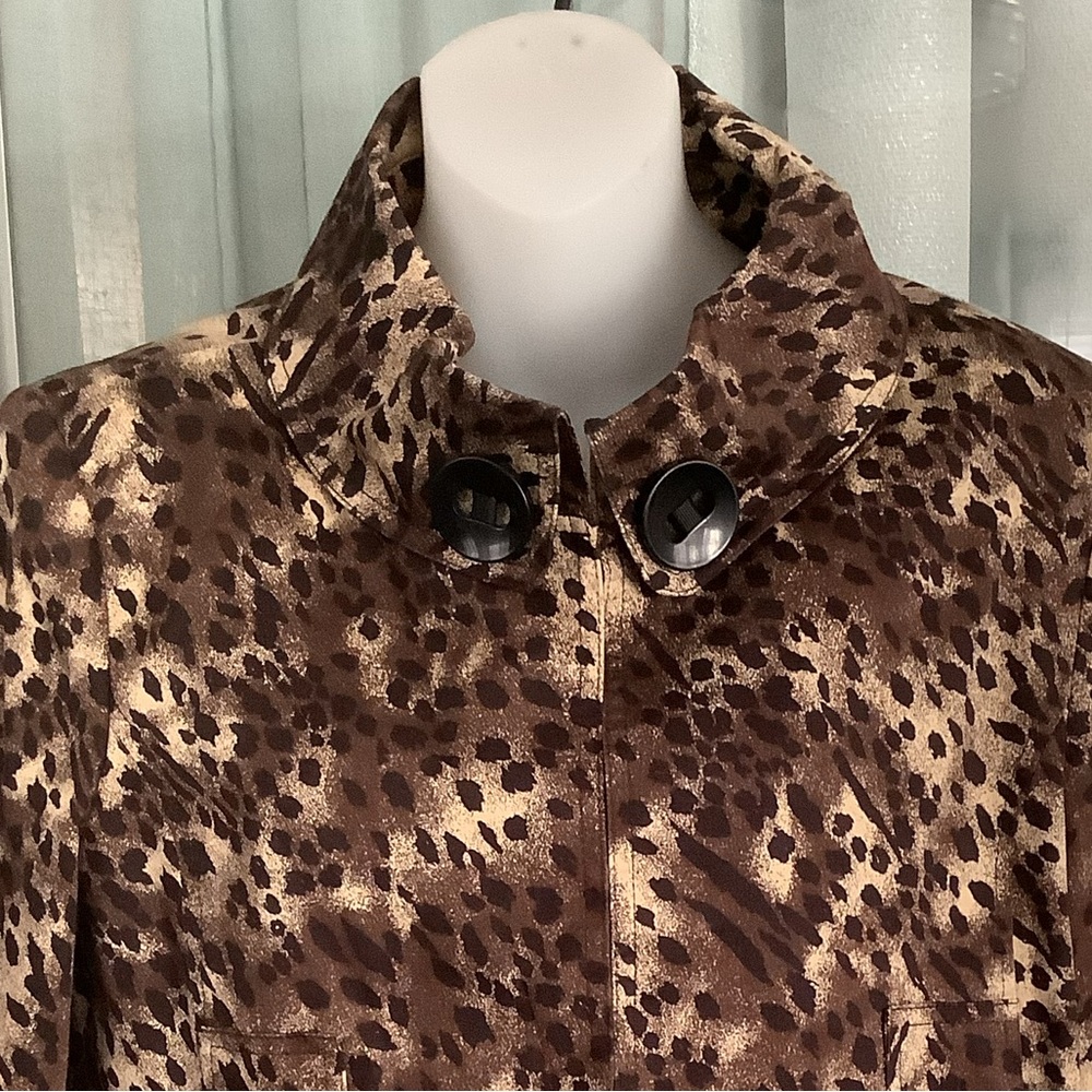 Grace Elements Animal Print Jacket - image 7